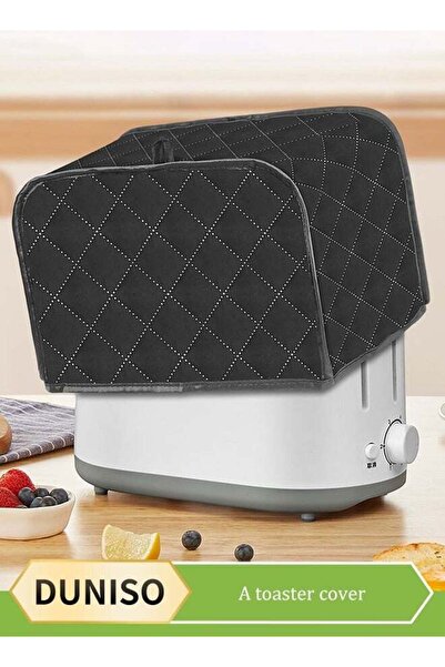 Generic DUNISO 4 Slice toaster cover, household kitchen appliance dust cover, toaster protective bag, dustp