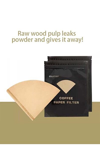 Generic HaveDream Conical Coffee Filter Paper OPP Bag - 50 Pieces For 3-4 People