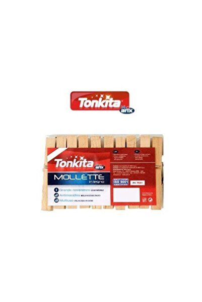 Generic Tonkita Wooden Pegs 12-Piece Set - Reliable and Versatile Laundry and Household Essentials