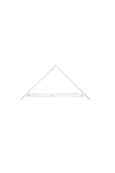 Generic Alloy Folding Bracket, White