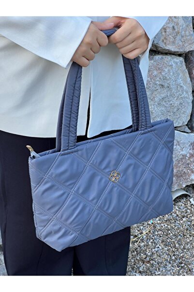 zetus Laura Model Blue Women's Hand and Shoulder Bag