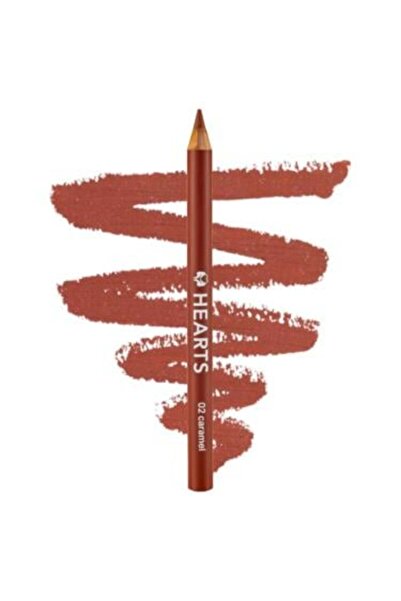 Harts قلم تحديد الشفاه المقاوم للماء، 02 كراميل