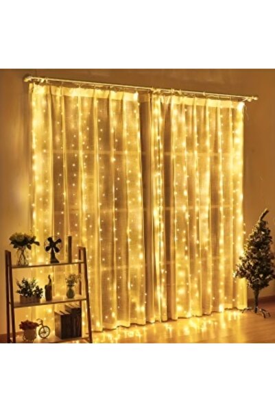 No branded Christmas Curtain Lights, 240 LEDs, 2 m x 2 m, Warm White