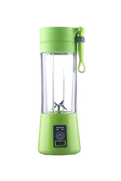 Generic TIGER HM-03 Portable Electric Blender & Juicer Cup â€“ 380ml USB Rechargeable, 6 Stainless Steel Bl