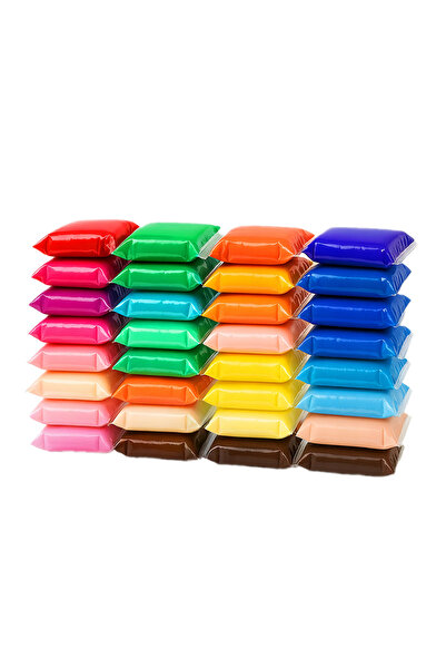 OEM Set of 36 Modeling Smart Clay Pieces, Multicolor