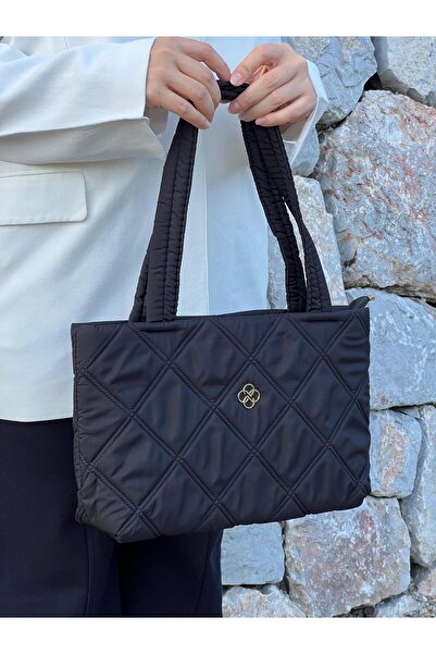 zetus Laura Model Black Women's Hand and Shoulder Bag