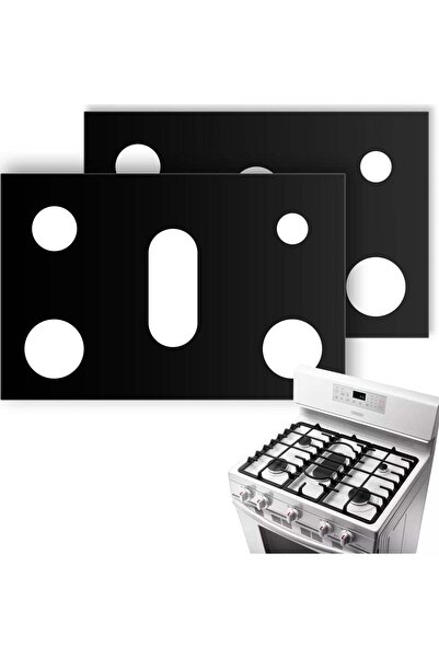 Generic SYOSI 2 Pcs Gas Stove Burner Cover, Gas Stove Protectors for Samsung Gas Stove, Gas Stove Burner Li