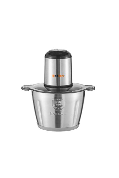 Kolin vegetable chopper creamy beige glass bowl 2L 300W