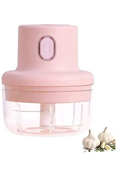 Generic مفرمة طعام كهربائية صغيرة لاسلكية 45 واط DANT-852 وردي