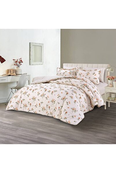 NICEY ForHome 4-piece Summer Cotton Duvet Set Roselyn 160×220 cm