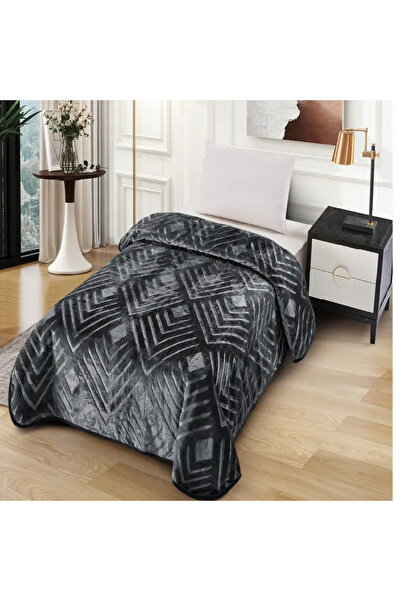 NİCE Blanket - Gray - 3 kg - Double - 200x240 cm