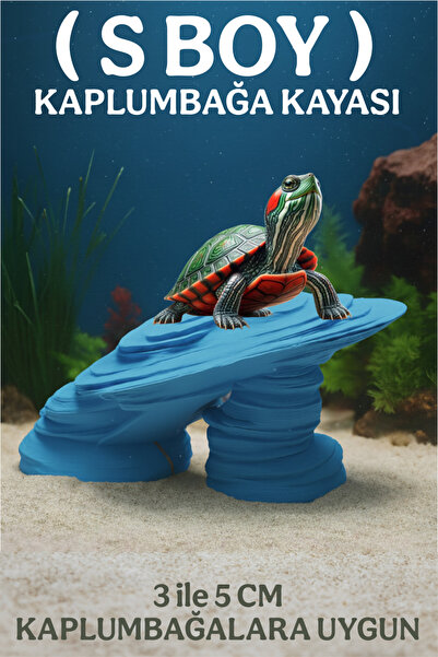 MD×JOA Kaplumbağa Kayası ✱ Kaplumbaga Rampası ✱ 3ile5Cm Kaplumbağala için Uyg...