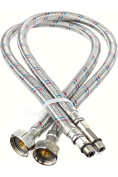 Generic Royal Apex Tap Connector Flexi Pipes 2Pcs Single-head Hose, high-pressure Explosion-proof Single-ho