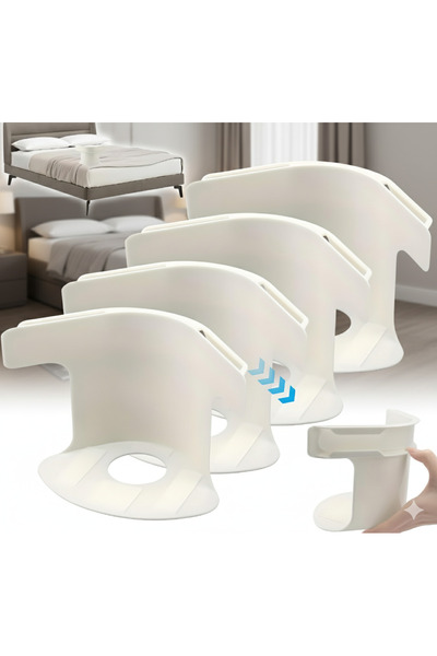 Skyline Orbion Anti-Slip Sheet/Sheet Holder - Set of 4, Firm Mattress Fixation, Durable Material