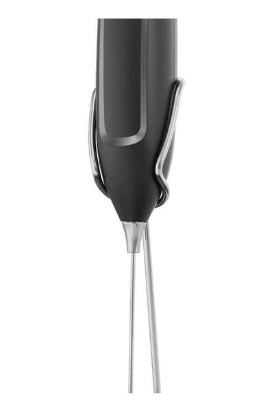 Generic SUKILO Handheld Electric Milk Frother with Stand – Battery-Operated Coffee Whisk & Foam Maker for
