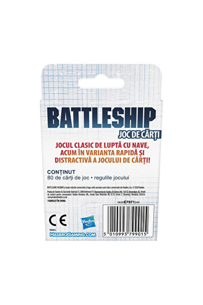 Hasbro Battleship Card Game in Romanian