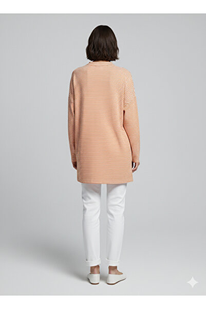 two in sis Striped Tunic Viscose Basic Striped Tunic Hijab Tunic Blouse