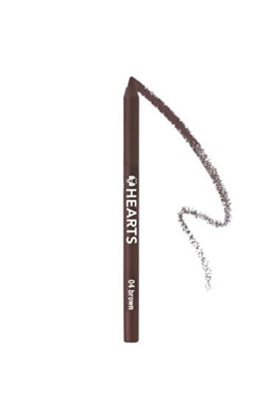 Harts Waterproof Eyeliner Pencil - 04 Brown