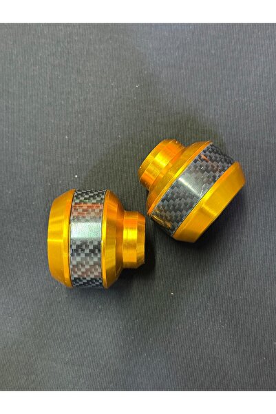 Motorjinal Universal Ön Teker Koruma Takozu (Gold Renk) - 1 Adet