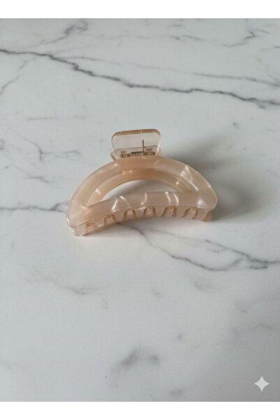 bettin tasarım Pearlescent Marbled Marble Oval Patterned Women's Hairpin Shin...