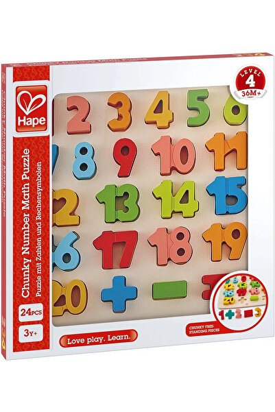 Hape HAPE ДЕБЕЛ МАТЕМАТИЧЕСКИ ПЪЗЕЛ