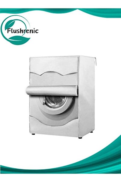 Generic Flushrenic Cloth Drum Washing Machine Cover, Dryer Waterproof and Dustproof Covers, Sun-Proof Washi