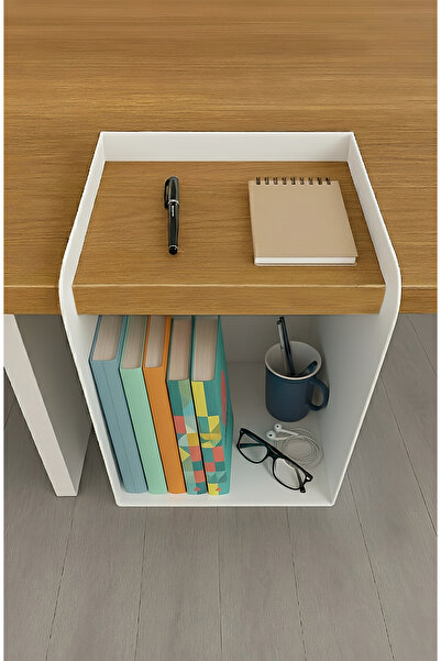 Işıl Concept Metal Masa Düzenleyici, Çalışma Masası Organizeri, Ofis Masa Düzenleyici, Masa Altı Rafı, Kitaplık