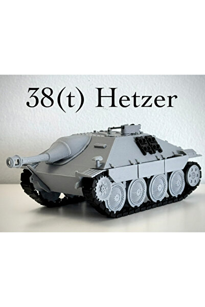 Forge Triverse 38(t) Hetzer Tank Avcısı Model Kiti 1/35 Ölçekli Hareketli Paletli