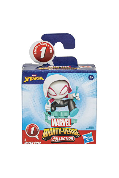 Marvel Spider-Man Spider-Man Mighty-Verse Series 1 Spider-Gwen Figure 6 cm