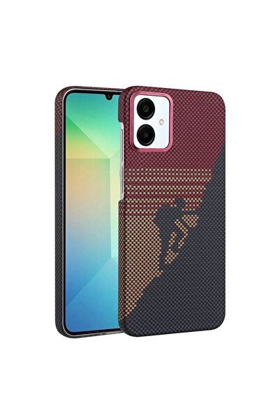 Twin Store غطاء جالاكسي A06 فيجا ماج سيف - أحمر