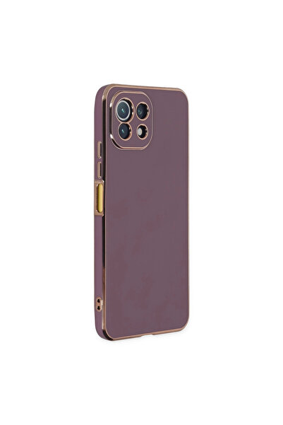 Twin Store حافظة هاتف Mi 11 Lite من السيليكون - بنفسجي