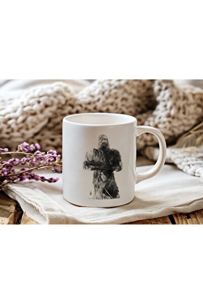 Beramussa كوب بتصميم صداقة آريا ستارك وساندور كليجان - كوب هدية مميز من مسلسل صراع العروش