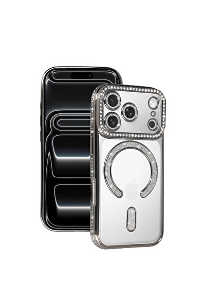 Twin Store حافظة آيفون 17 جوكي سيملي ماجنيتيك سيف - فضي