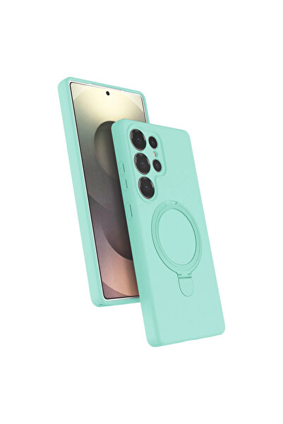 Twin Store غطاء حماية ماج سيف لهاتف جالاكسي اس 23 - أخضر مائي