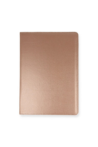 Mepura Samsung Galaxy P610 Tab S6 Lite 10.4 Case 360 Tablet Leather Case - Rose Gold
