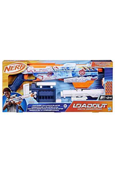 Nerf ARCTIC ZEROSTRIKER БЛАСТЕР С ЕКИПИРОВКА