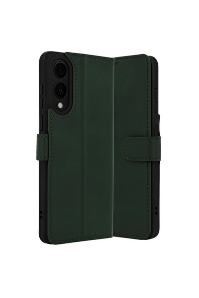 Twin Store Galaxy S25 Edge S Flip Cover Case - Dark Green