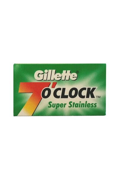 Gillette Lame de ras 7 O'Clock Super Stainless - Set de 5