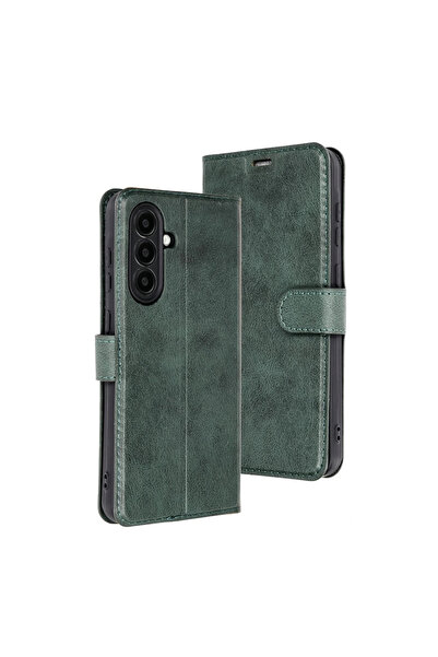 Twin Store Galaxy a26 case s flip cover - green