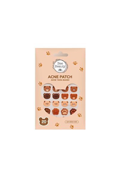 Bee Beauty Ayıcık Desenli Akne Bandı 20 adet