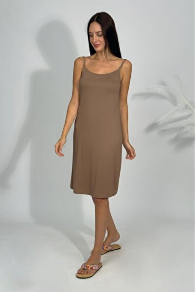 Betimoda Women's Cotton Combed Viscose Thread Strap Underwear Tunic