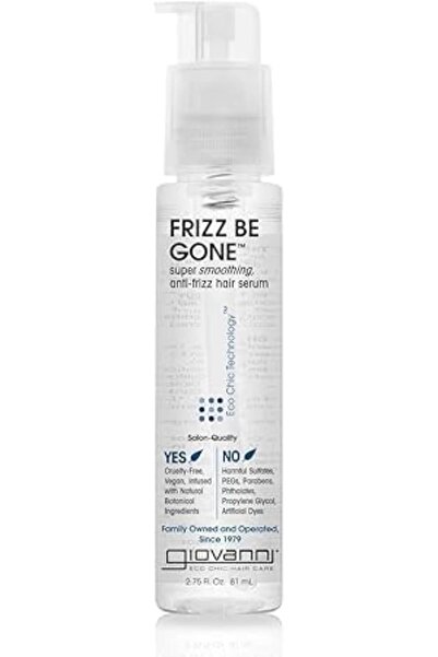 Giovanni Frizz-Be-Gone Curly Hair Oil - Unscented, 80 ml