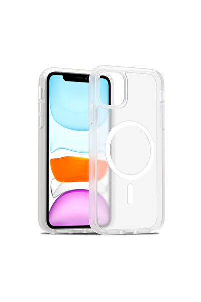 Twin Store غطاء جوال آيفون 11 جوتا ماج سيف - شفاف