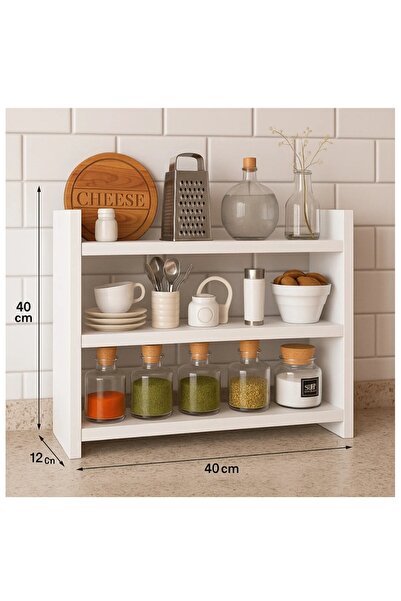 DABANLAR Tezgah Üstü Çok Amaçlı Baharatlık Düzenleyici Toplayıcı