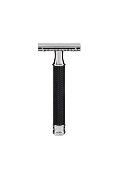 Muehle Ξυράφι ασφαλείας R89 Classic, κλειστής χτένας - Μαύρο