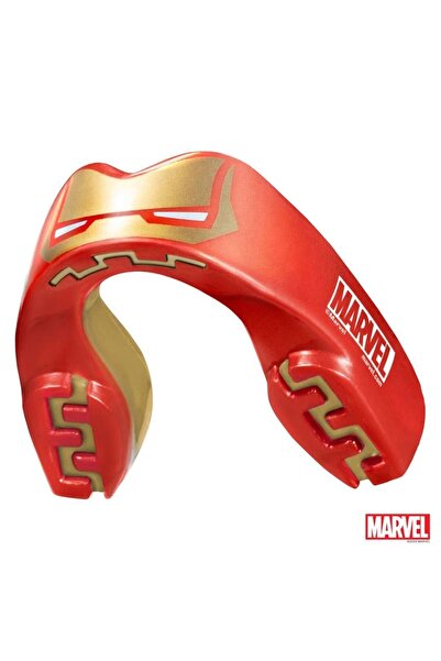 SafeJawz TOP TEN Extro Marvel iron Man Dişlik Mouthguard (12 yaş ve üzeri için)