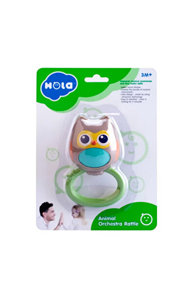 Hola Играчка дрънкалка с бухал