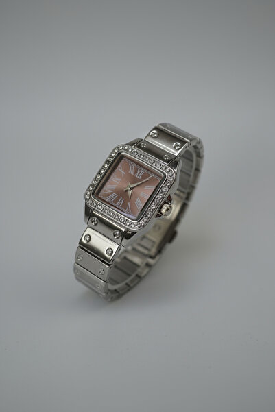 zarelia Kadın Kol Saati - Bronz Işıltı Taşlı