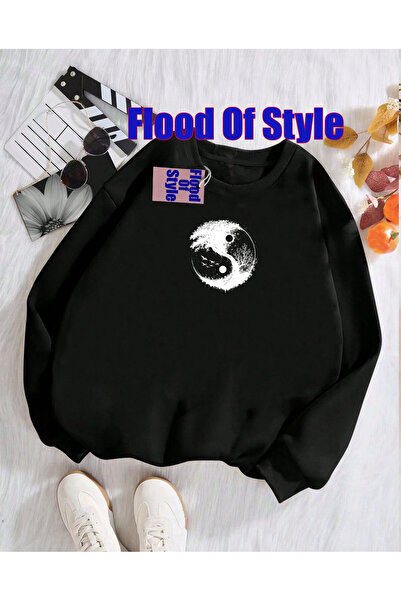 Flood Of Style Yin Yang Hooded Sweatshirt