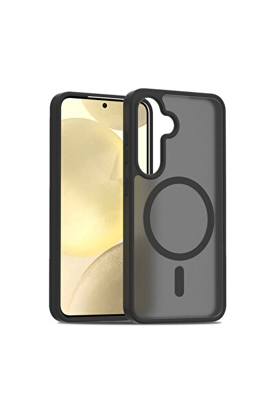 Twin Store غطاء جالاكسي إس 24 جوتا ماج سيف - أسود